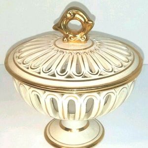 Antique Koscherak Brothers KBNY Porcelain Nut Bowl